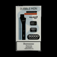 BUBBLE MON BOOSTER DUBLE 30000 Ежевика киви фрукт / лимонная маракуйя персик 2%