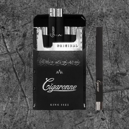 Cигареты Сигарон Кинг Сайз Черный (Cigaronne Кing Size Black 84mm)