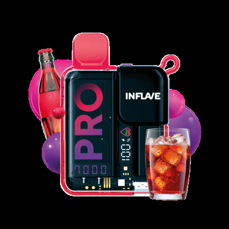 Электронная сигарета Inflave Pro 7000 затяжек Жвачка Кола