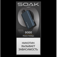Электронная сигарета SOAK 9 Лимон Имбирь (Lemon Ginger)