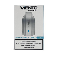 Электронная сигарета Viento VT 6000 - Зеленое яблоко лимон (Green Apple Lemon)
