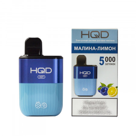 HQD HOT Razlemon (hqd Хот Малина Лимон)