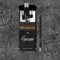 Сигареты Сигарон Супер Слимс Черный (Cigaronne Super Slims Black)